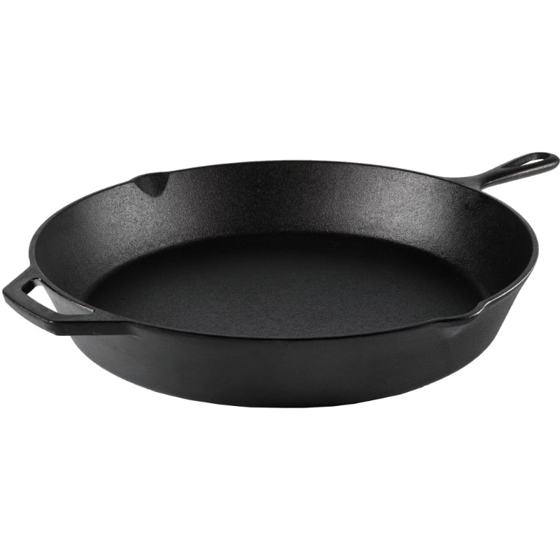 Ozark Trail 12” Lightweight Cast Iron Skillet with Collapsible Silicone  Handle