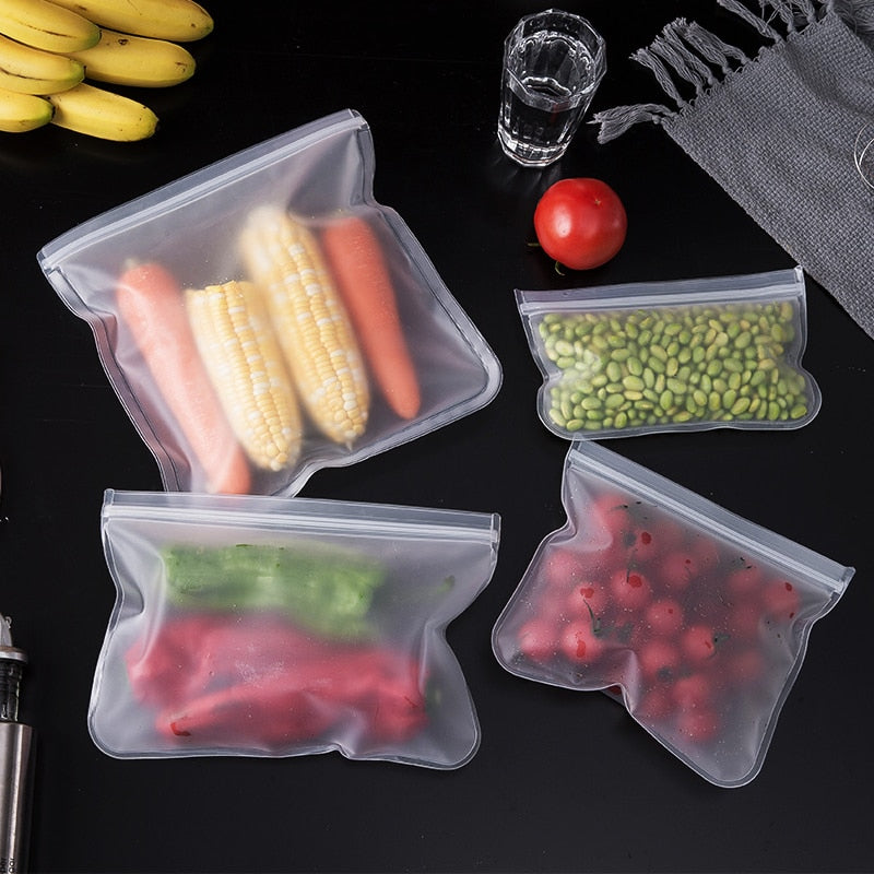 Silicone Food Storage Bag: Reusable, Leakproof, and Versatile Storage Solution