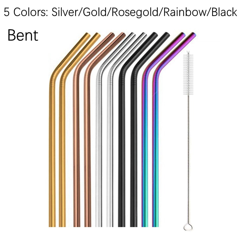 Reusable Metal Straws: The Whole Spectrum!