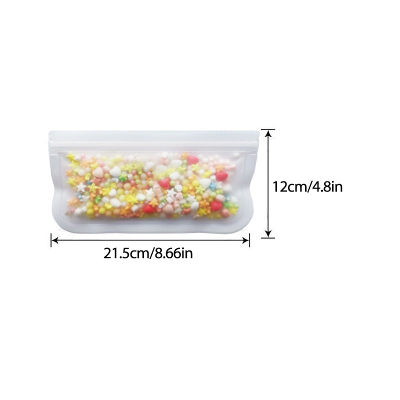 Silicone Food Storage Bag: Reusable, Leakproof, and Versatile Storage Solution