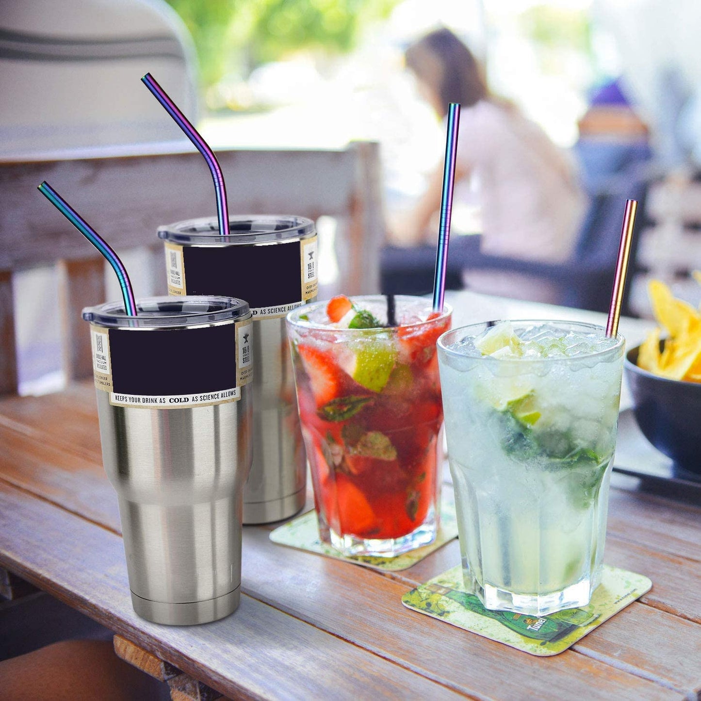 Reusable Metal Straws: The Whole Spectrum!