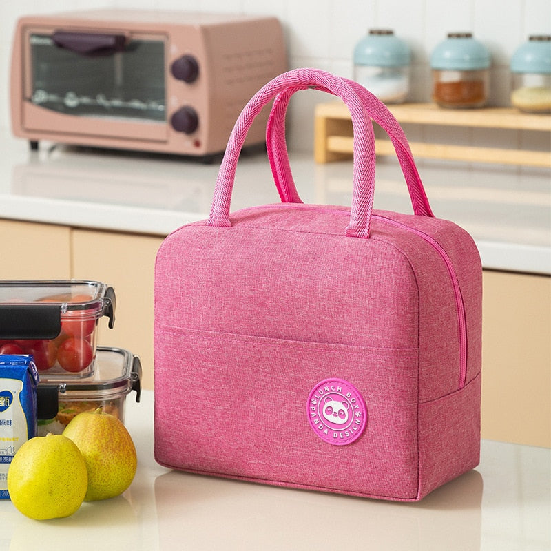 Panda Tote2Go: Compact and Versatile Lunch Bag for Work, School, and Picnics