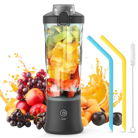 SmoothieMate Portable Electric Juicer: Enjoy Fresh and Healthy Fruit Mixers On-The-Go