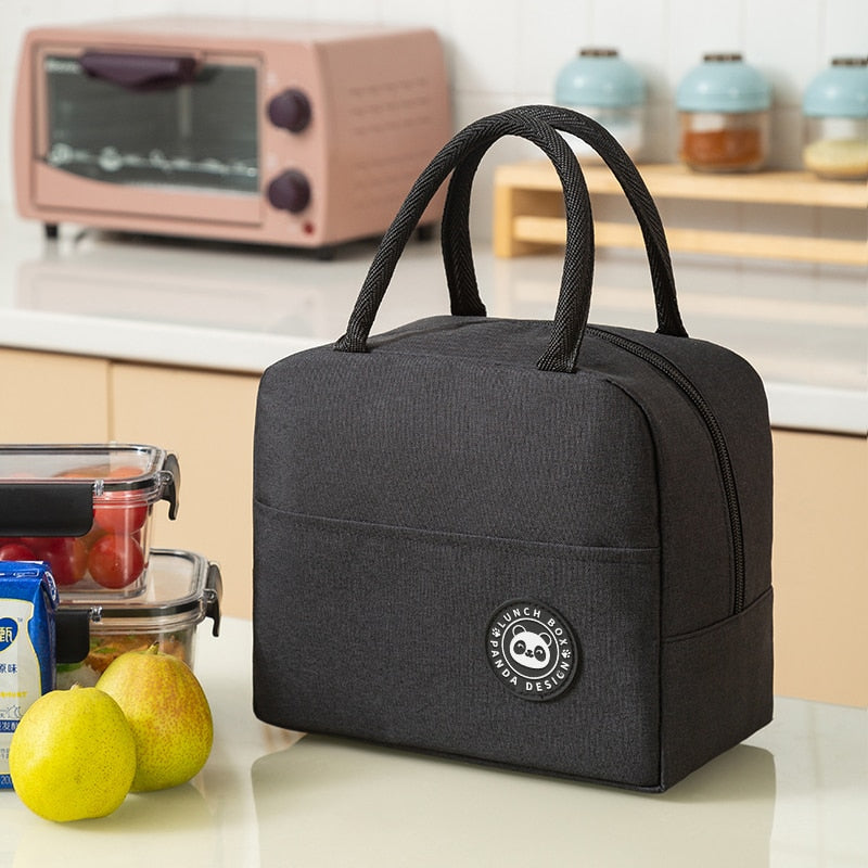 Panda Tote2Go: Compact and Versatile Lunch Bag for Work, School, and Picnics