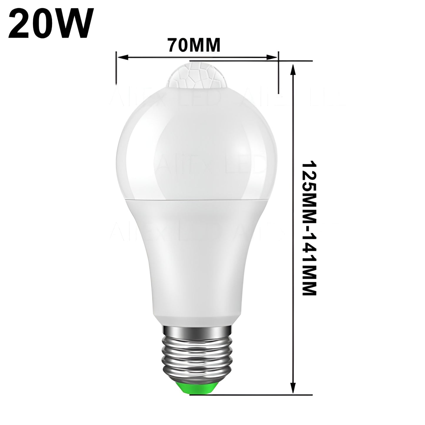 Motion Sensor LED Bulb: Auto ON/OFF Night Light