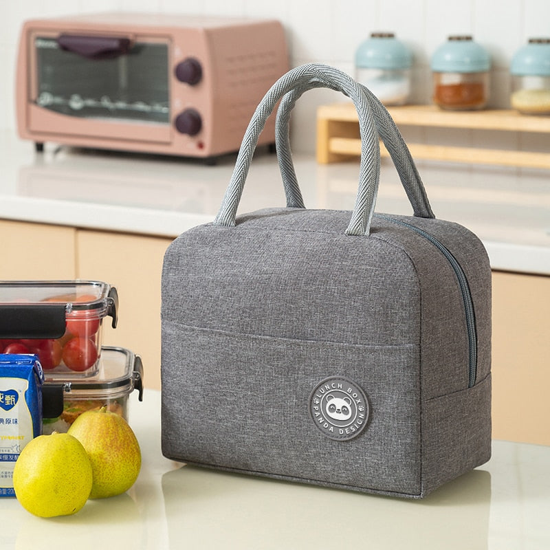 Panda Tote2Go: Compact and Versatile Lunch Bag for Work, School, and Picnics