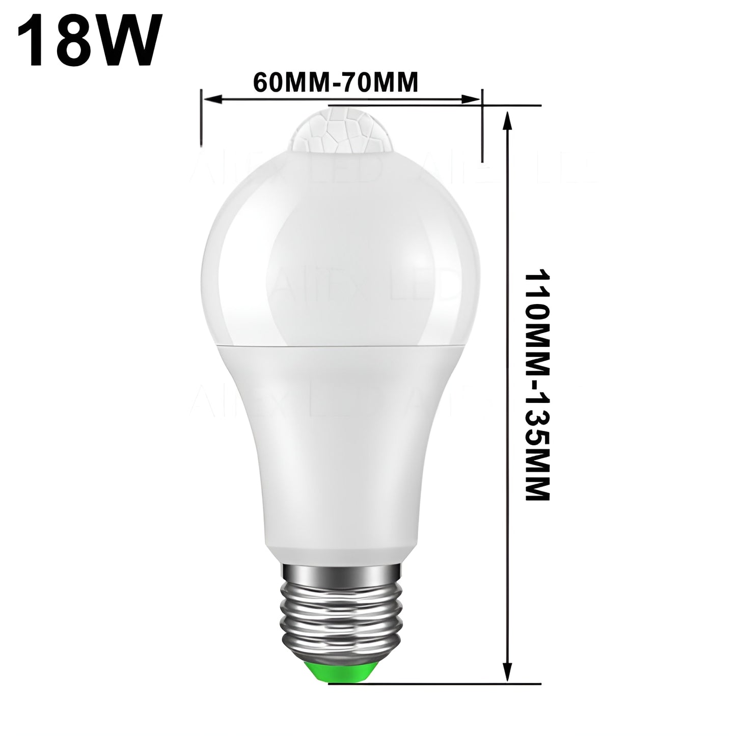 Motion Sensor LED Bulb: Auto ON/OFF Night Light