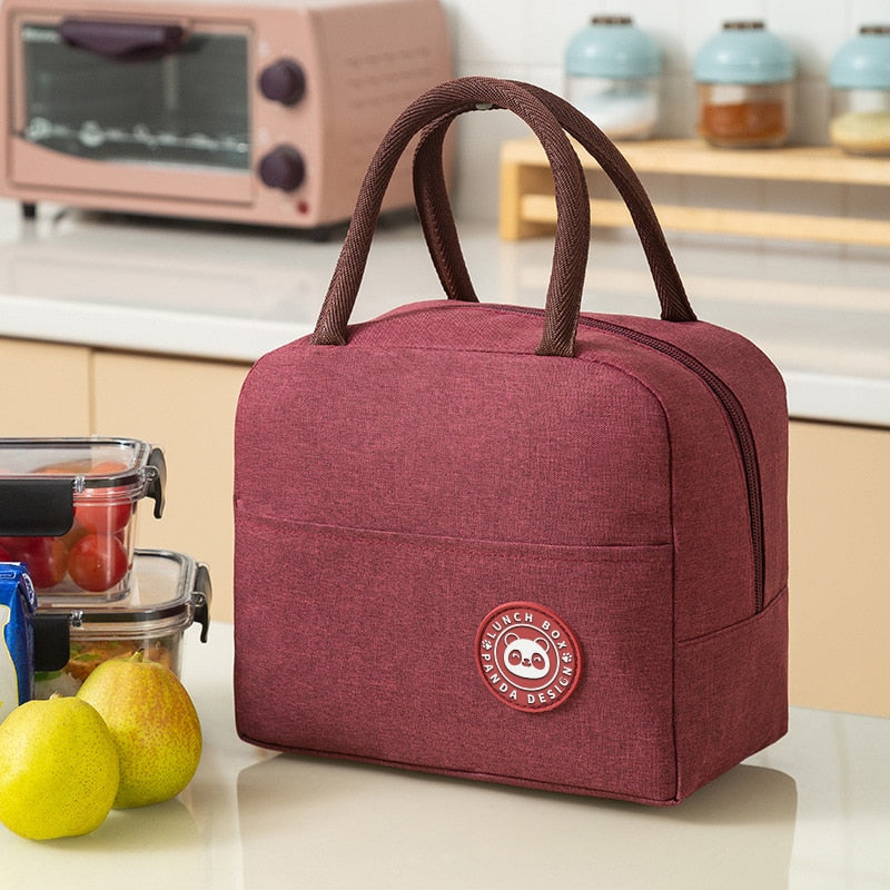 Panda Tote2Go: Compact and Versatile Lunch Bag for Work, School, and Picnics