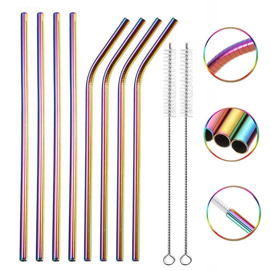 Reusable Metal Straws: The Whole Spectrum!